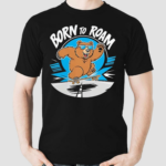 Bear Surfing Born To Roam Shirt