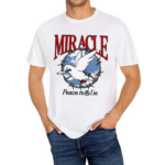 Miracle Peace Is Lie Dove With Knife Shirt