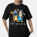 Winnie The Pooh Tigger And Stitch Best Friends Disney Fan Shirt