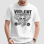 Violent Soho Blazin Skull Shirt