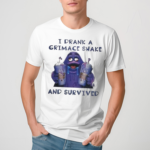 I Drank a Grimace Shake and Survived 2024 Shirt