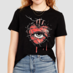 G West Wire Heart Shirt