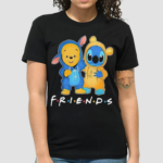 Winnie The Pooh Best Friends And Stitch Fan Shirt