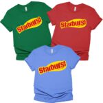 Starburst Candy Shirt, Family Halloween Costume Shirts, Chocolate Group Halloween Shirt, Costumes Halloween Candy Group Chocolate Shirt