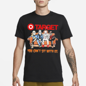 Horror Movie Characters Target You Can’t Sit With Us Halloween 2024 Shirt