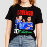Lorenzo Pellegrini 10 Italy Fc Graphic Shirt
