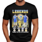 Legends Curry And Thompson Thank You For The Memories Shirt