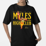 Myles Turner Indiana Pacers Welcome To The Myles High Club Signature Shirt