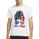 Messy Bun Ultra Maga USA Shirt