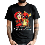 Winnie The Pooh Tigger And Deadpool Best Friends Disney Fan Shirt