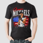 Shawn Michaels Wrestler Usa Flag Graphic Shirt