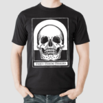 They Them Theirs Goth Skull Pronouns Shirt