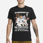 Orlando Cepeda Thank You The Memory Shirt