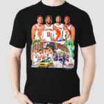 Villanova Knicks Mikal Bridges Jalen Brunson Josh Hart Donte Divincenzo Graphic Shirt