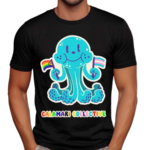 Calamari Collective Octopus LGBTQ Flag Shirt