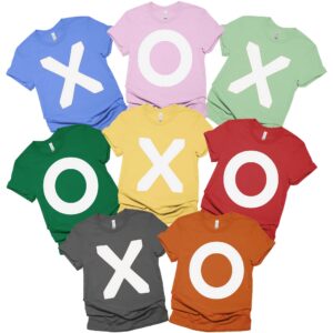 X O Game Matching Shirt, School Halloween Costume For Family Group Shirt, Board Game Cosplay Shirt, Halloween Game Shirt