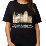 Bricks N Papers University Lets Destroy The Youth And Make Their Parents Pay For It 80K A Year Shirt