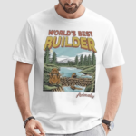 World’s Best Builder Animally Canadian Beaver Shirt