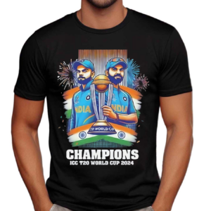 India T20 World Cup Kohli and Sharma Shirt