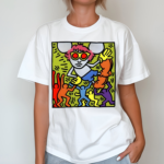 Andy Mouse Keith Haring shirt