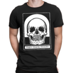 They Them Theirs Goth Skull Pronouns Shirt