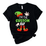 Custom Elf Family Christmas Pajamas Matching Shirt