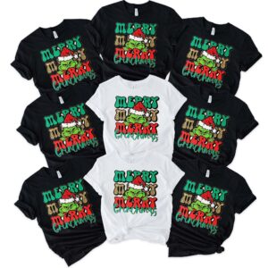 Grinch Merry Merry Merry Matching Christmas Shirt