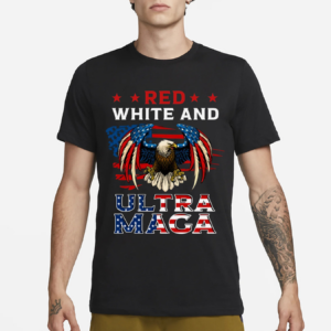 Red White And Ultra MAGA Shirt