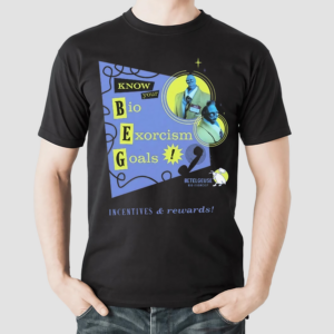 Beetlejuice Bio Exorcism Goals Oversized Faded Incentives And Rewards Shirt