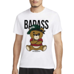 Badass Bear Out Angel Apparel Shirt