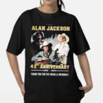 Alan Jackson 41st Anniversary 1983 2024 Thank You For The Music And Memories Shirt