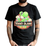 Green Dinosaur Island Yoshi’s Island Shirt