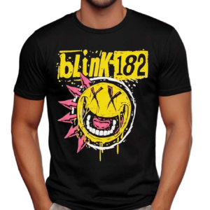 Blink 182 Punk Smiley Shirt