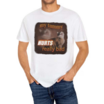 My Tummy Hurts Really Bad Cat Shirt