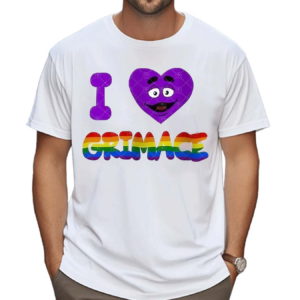 I Love Grimace Pride 2024 Shirt