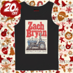 Zach Bryan Nashville TN 2024 Poster Shirt