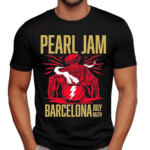 World Tour Pearl Jam Barcelona July 6 2024 Shirt