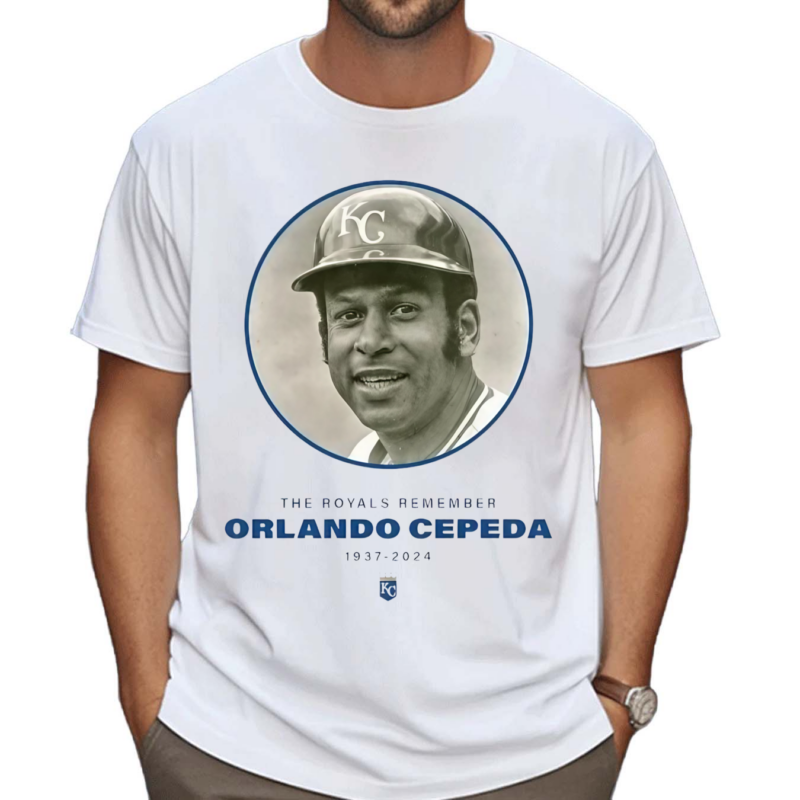 The Royals Remember Orlando Cepeda 1937 2024 Shirt