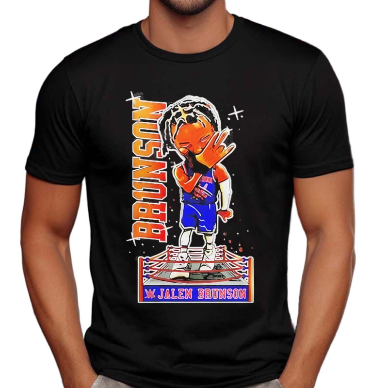 WWE Jalen Brunson New York Knicks Design Shirt