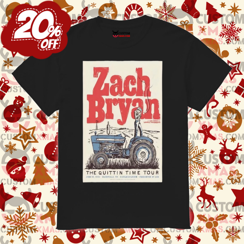 Zach Bryan Nashville TN 2024 Poster Shirt