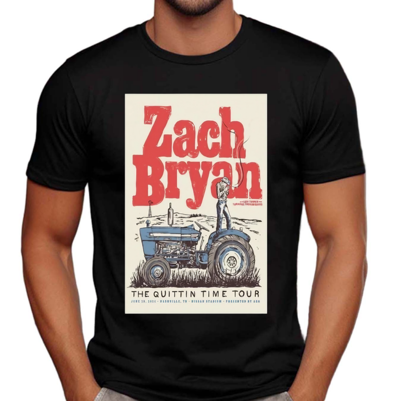 Zach Bryan Tour 2024 Nashville TN Poster Shirt