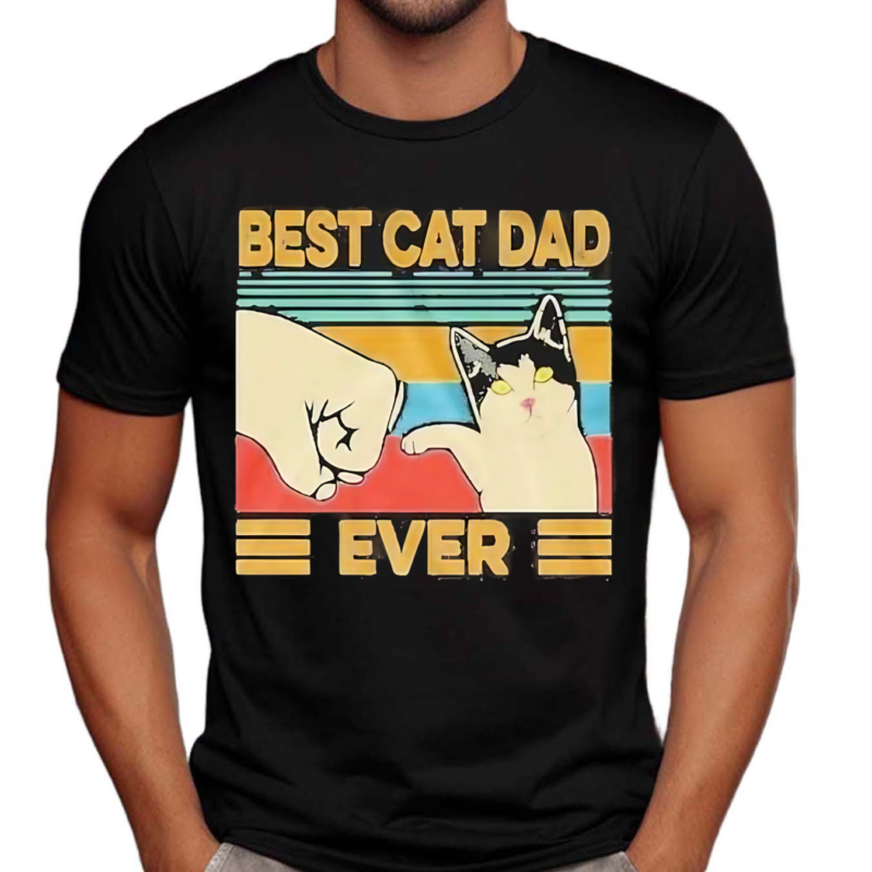 Best Cat Dad Ever Shirt