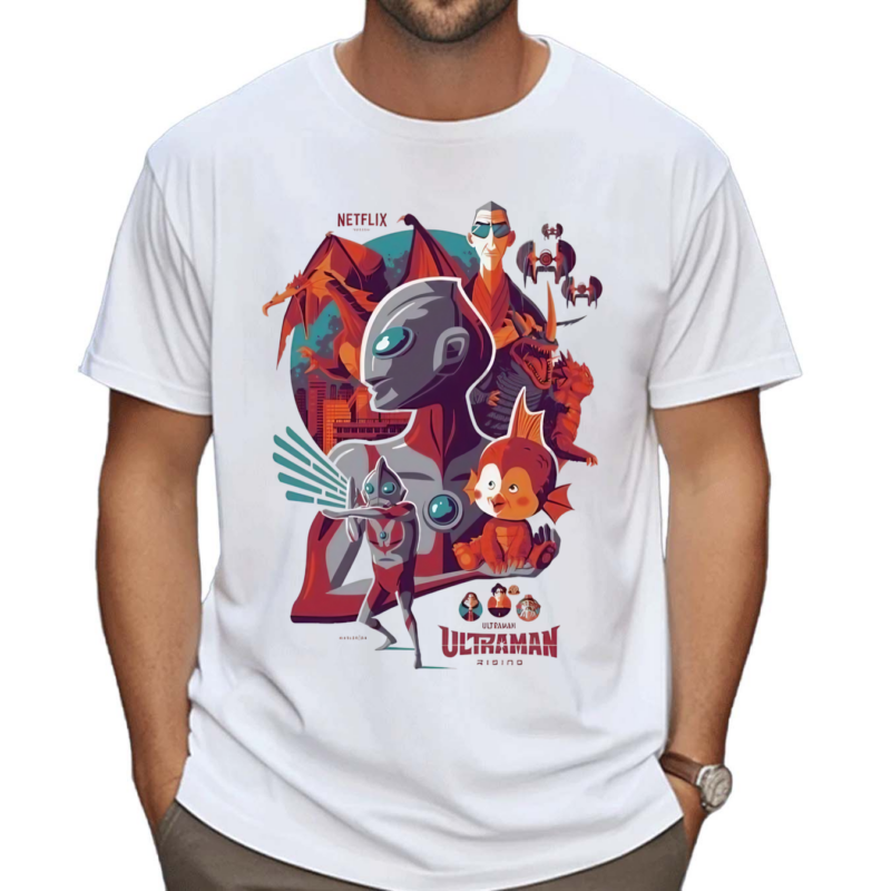 Ultraman Rising Cartoon Characters Shirt