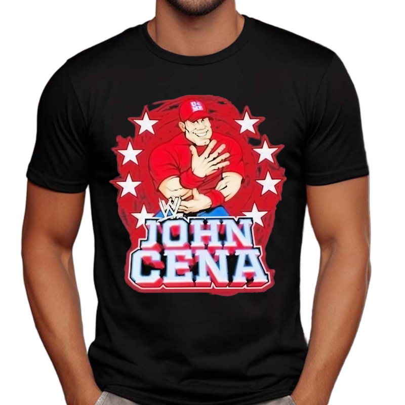 WWE John Cena Cartoon You Can See Me 2024 Shirt