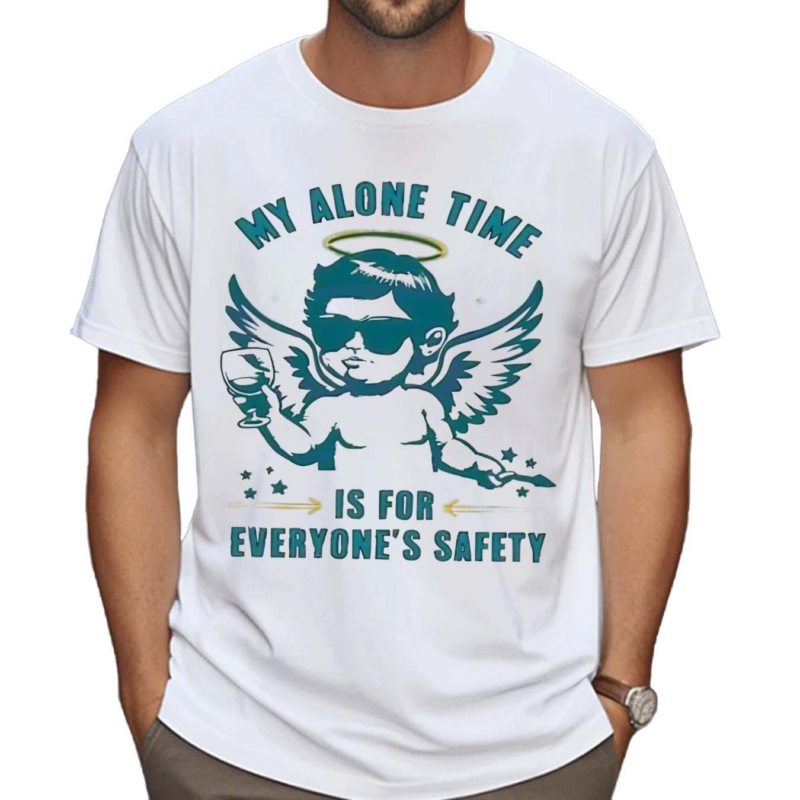 Vintage Me Alone Time Is For Everyone Safety Shirt