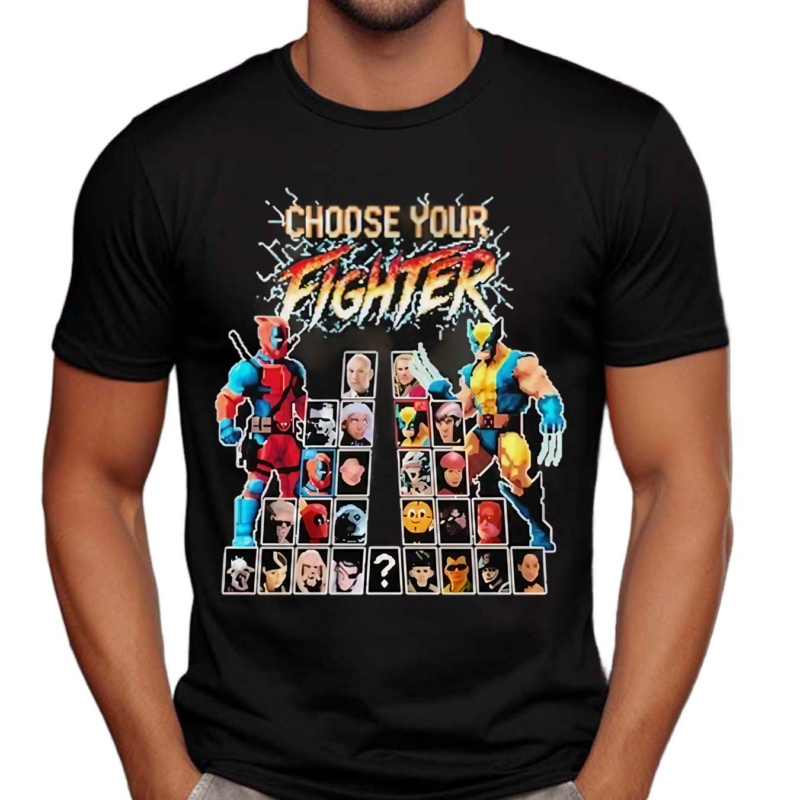 Nerd Riot Choose Your Fighter Shirt