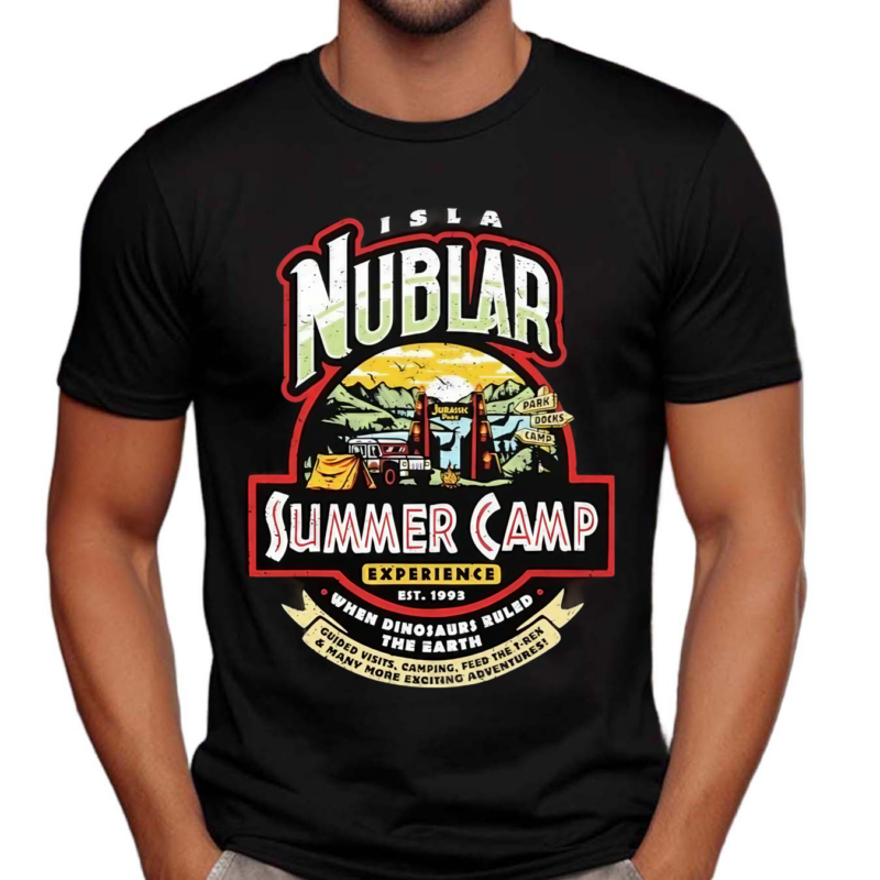Isla Nublar Summer Camp Experience Est 1993 When Dinosaurs Ruled The Earth Shirt