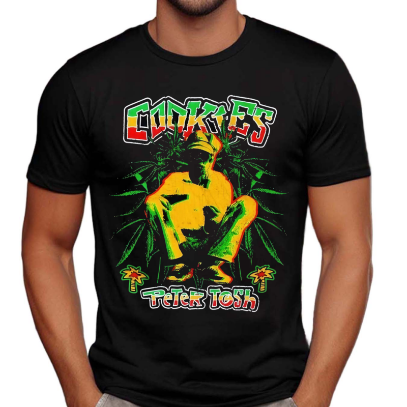 Mystic Man Garment Dye Cookies X Peter Tosh Shirt
