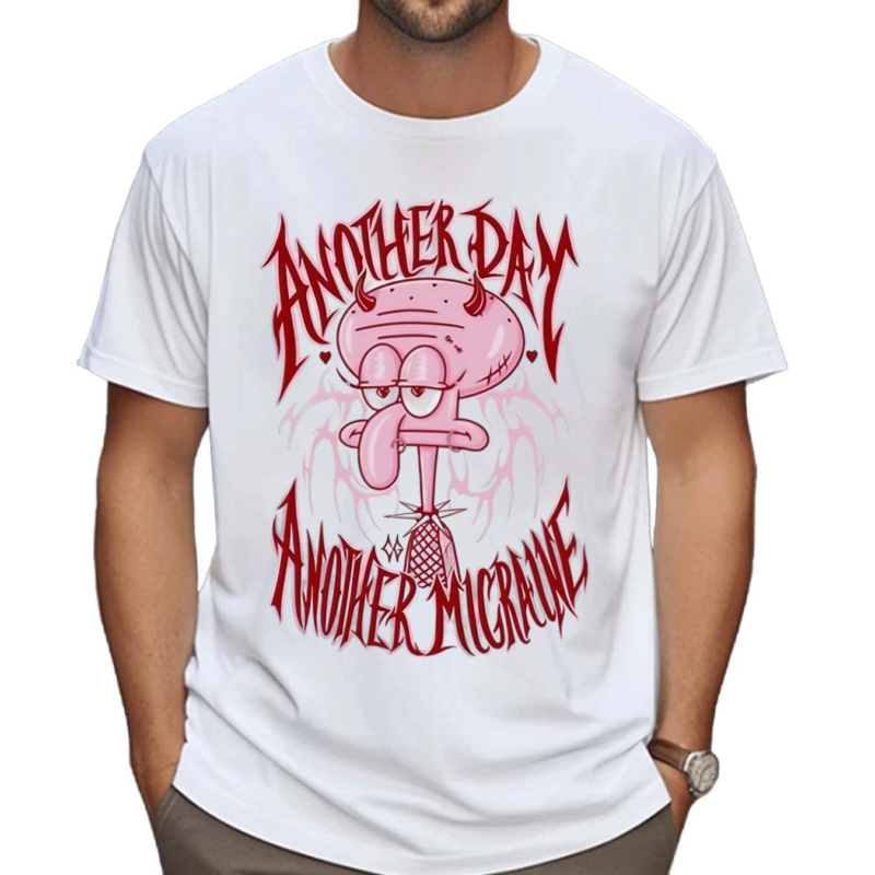 Lovecore Squidward Another Day Another Migraine Shirt