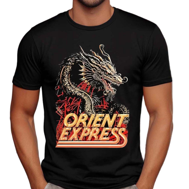 Orient Express Worlds Of Fun Make Mobb Dragon Shirt